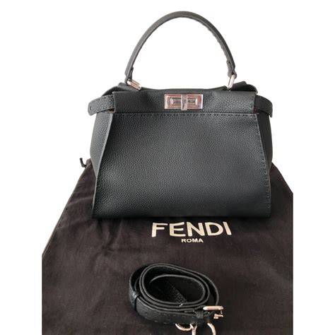 Fendi handbags black